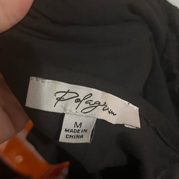 Polagram | Black Short Sleeve Maxi Dress Size Medium - Picture 3 of 3